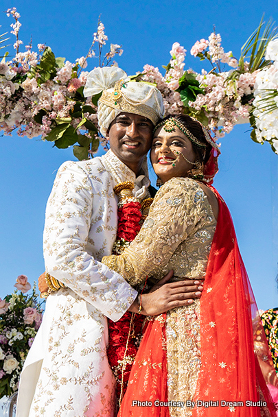 Happiest wedding couple