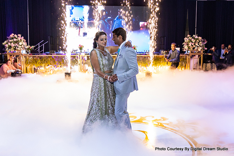 Couple Dance by indian wedding couple 