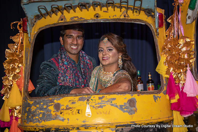 Indian wedding cake by Black market cakes