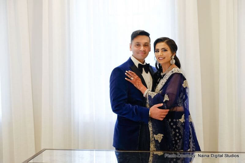 Meghavi and Ketul Indian wedding at The Mansion At Mountain Lakes, New Jersey 