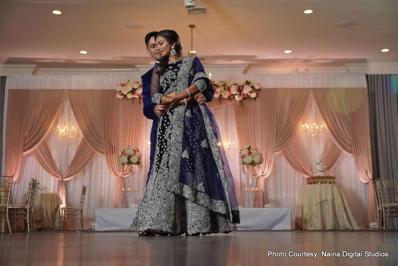 Charming Indian Couple at the reception