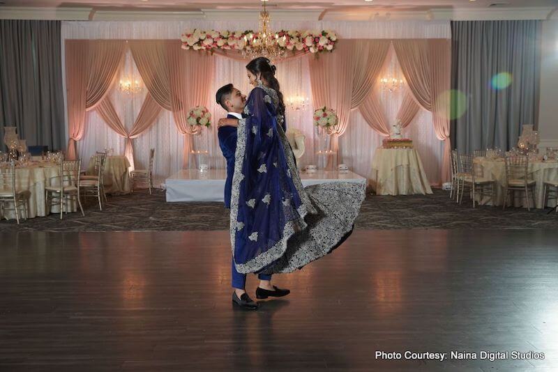 Indian Bride and groom First Dance capture
