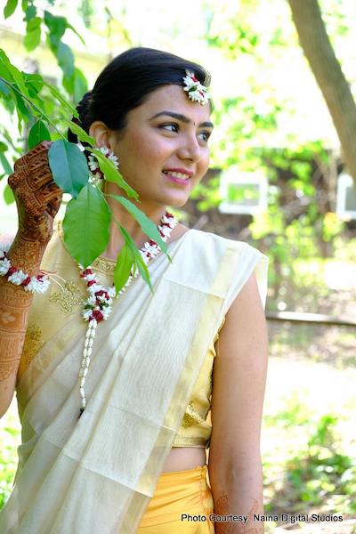 Indian Bride possing for Photoshoot