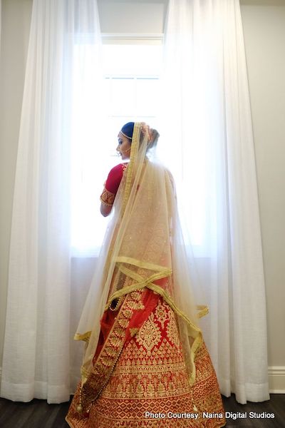 Stunning Indian Bride Wedding Dress