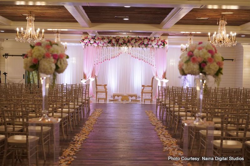 Indian Wedding Ceremony Mandap Decor