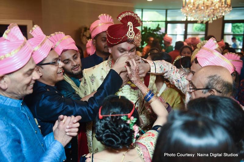 Nose Pinching Indian Wedding ritual