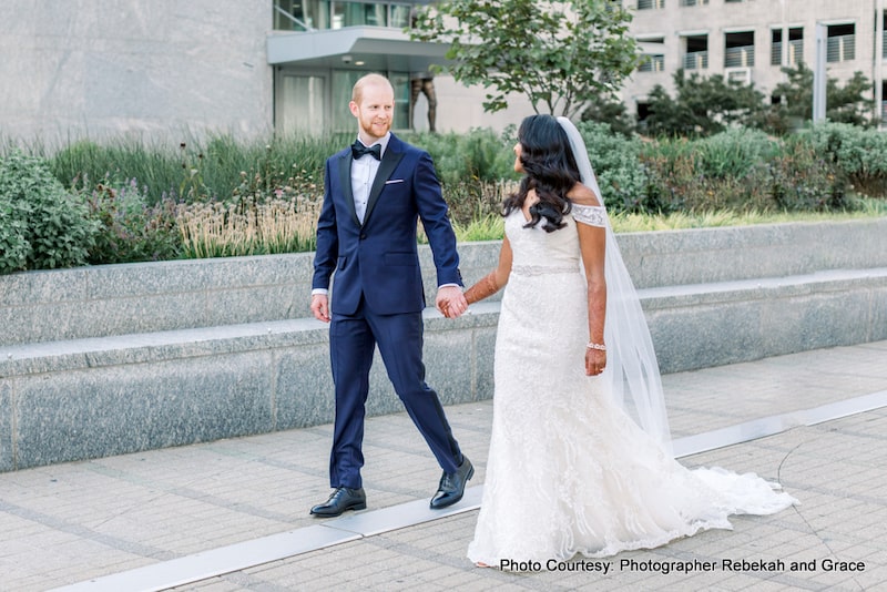 Real Wedding: Pooja And Robert Indian wedding at Raleigh Marriott City Center, North Carolina