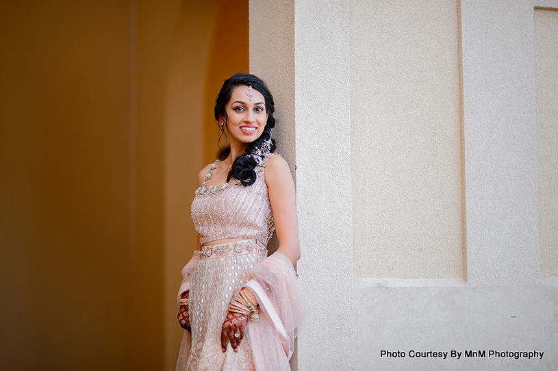 Indian Bride ready for Reception Ceremony