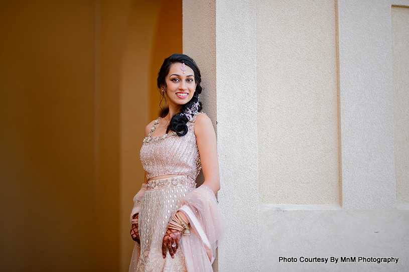 Indian Bride ready for Reception Ceremony