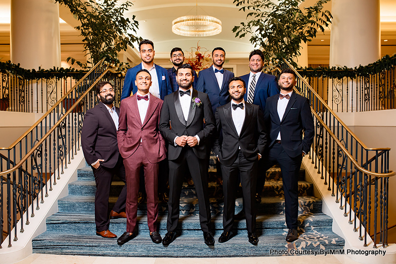 Indian Groom with Groomsmen Capture