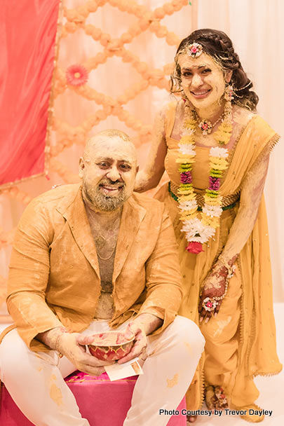 Haldi ceremony - pre wedding ritual