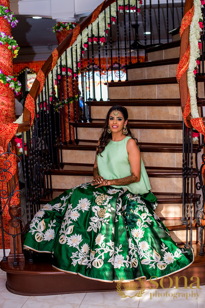 Lovely Indian Bride Posing for photo