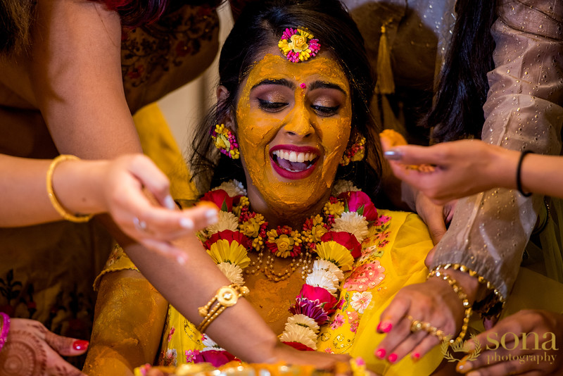 Bride's Haldi Ceremony