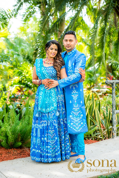 Couple Posing outdoors