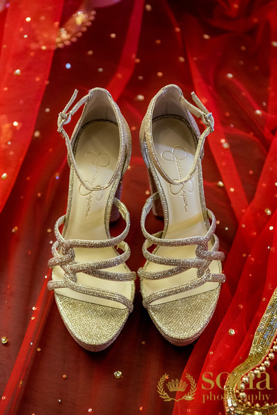 Indian Bride footware