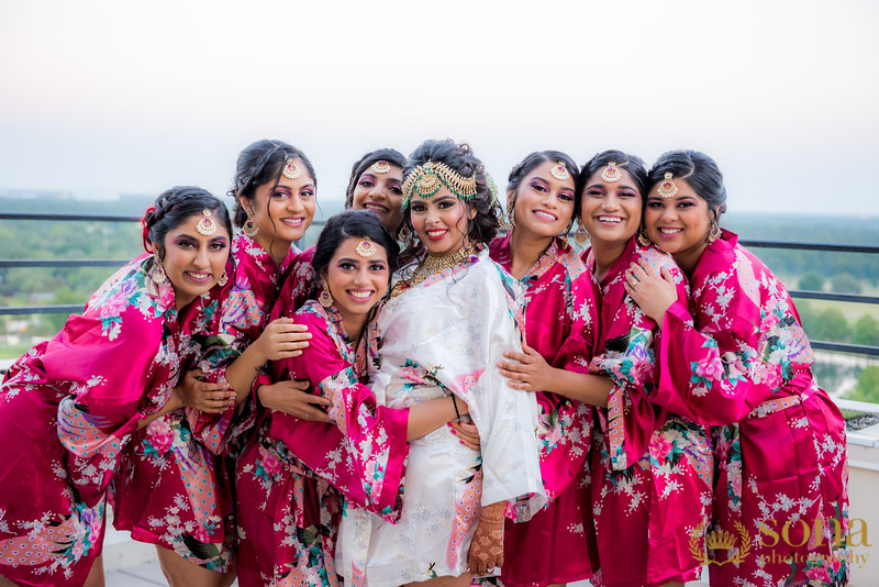 Bridesmaids Capture by Sona Photography