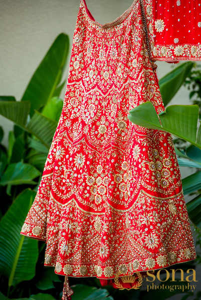 Stunning Indian Bride Gown in Red