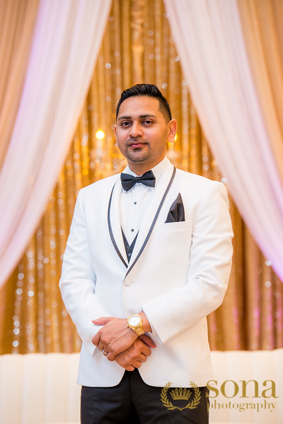 Indian Groom In wedding reception