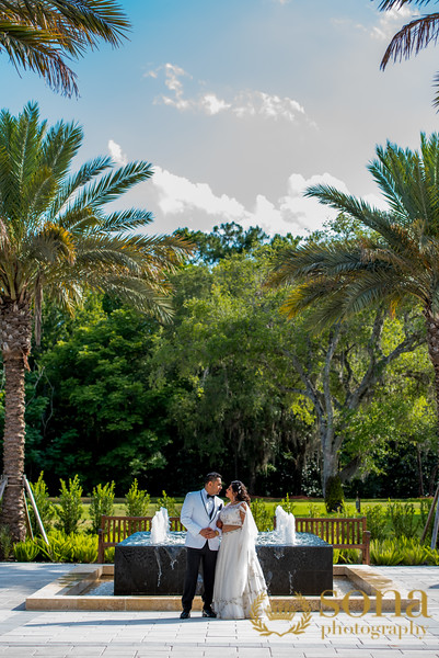 Amazing couple posing outdoors