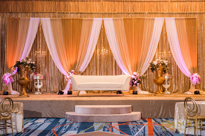 Reception decor