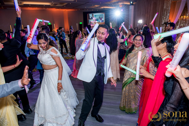 Sangeet Performance at reception