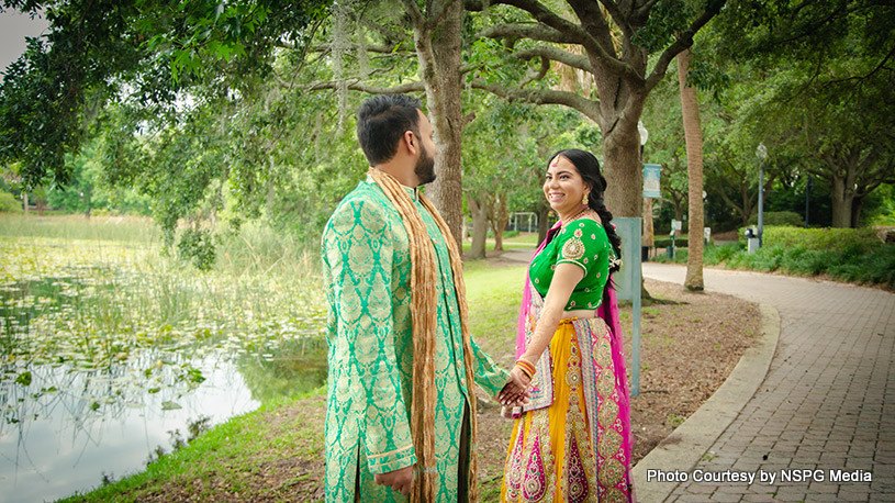 Gorgeous Indian bride makeup by Beauty Bella Glam