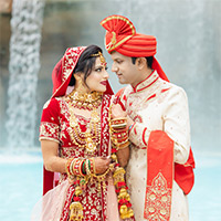 Indian Wedding Couple