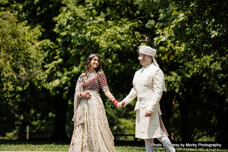 Beautiful Indian Wedding Couple Photoshoot
