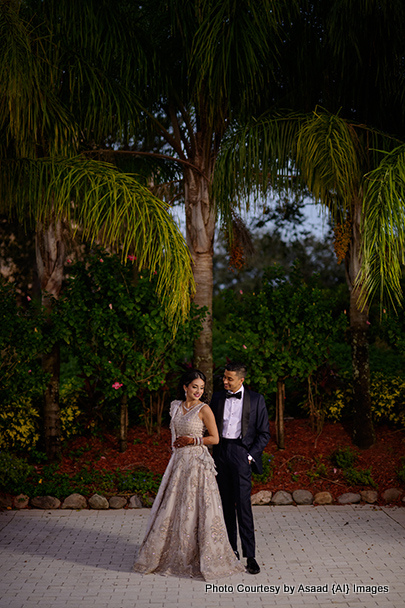 Happy wedding couple photoshoot