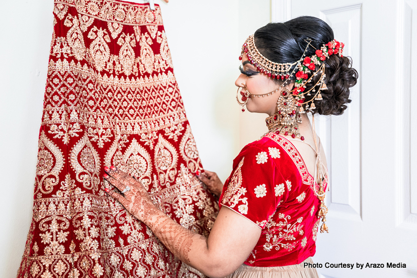 Indian bride Mehndi by Madiha