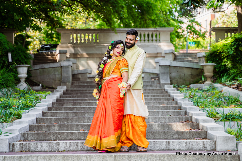 Indian Wedding Couples Photoshoot in Beautiful Outdoor location