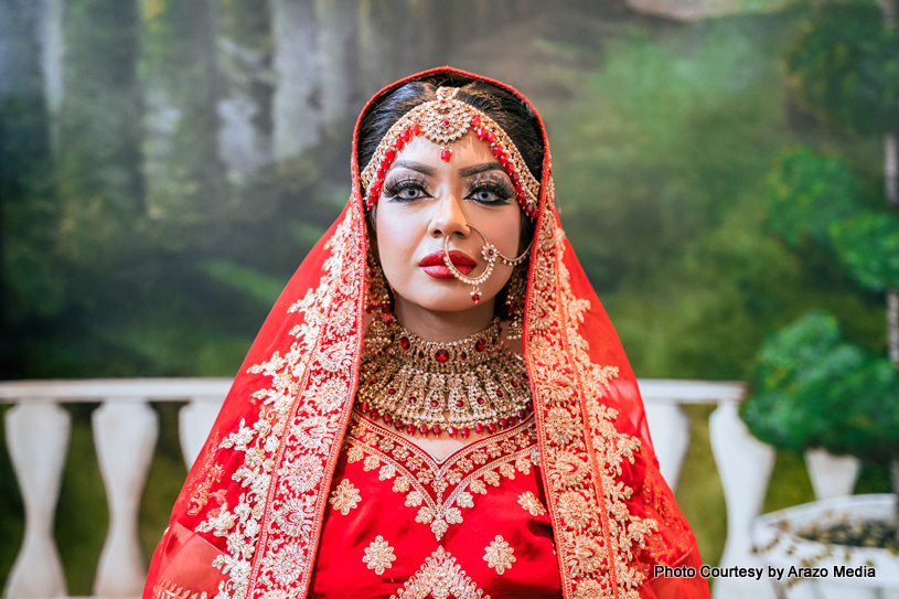 Indian bride looks like maharani