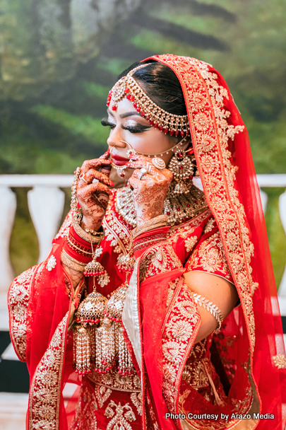 Indian bride Makeup By Afshan & Shazia