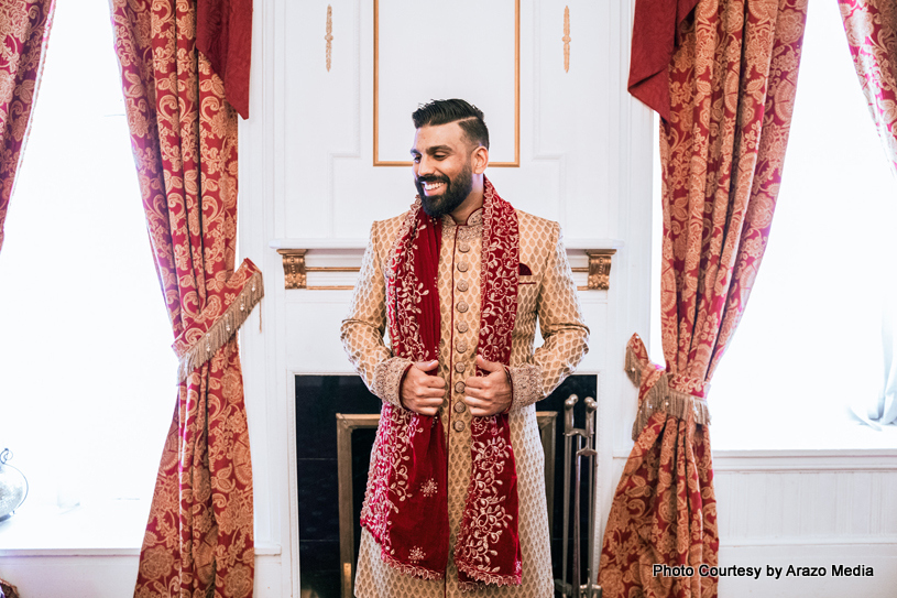 Handsome Indian groom Yousuf