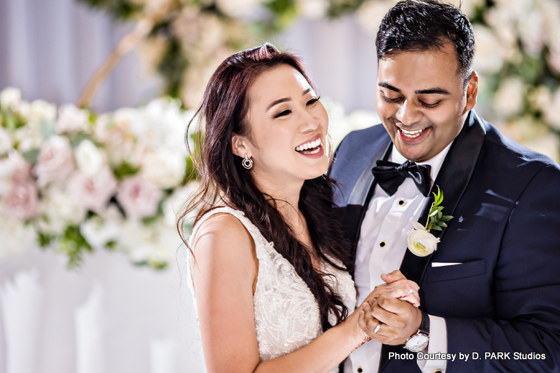 Lily weds Rushabh at Irvine Marriott Hotel 