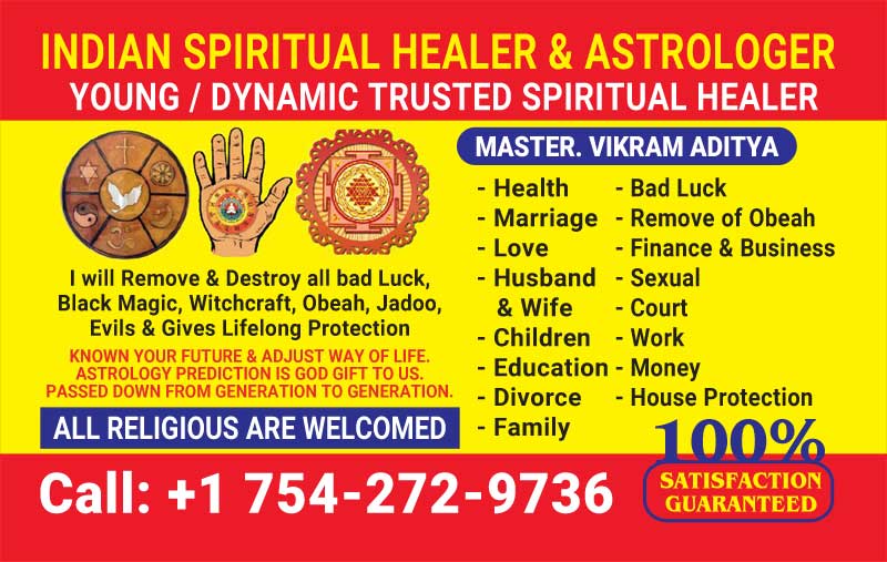 Indian Spiritual Healer & Astrologer