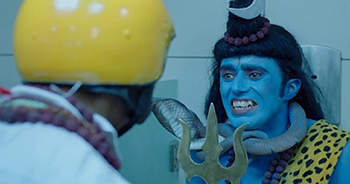 When many Hindus started protesting that in the film, Hindu gods, especially Shiva
