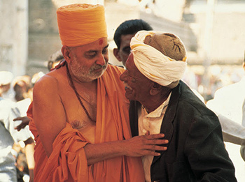 Pramukh Swami Maharaj dedicated his entire life to bettering the lives of every person he came across.