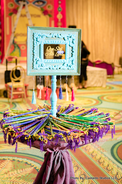 Dandiya Decoration for sangeet night