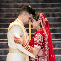 Crystal and Devendra Indian wedding at Caribe Royale Orlando