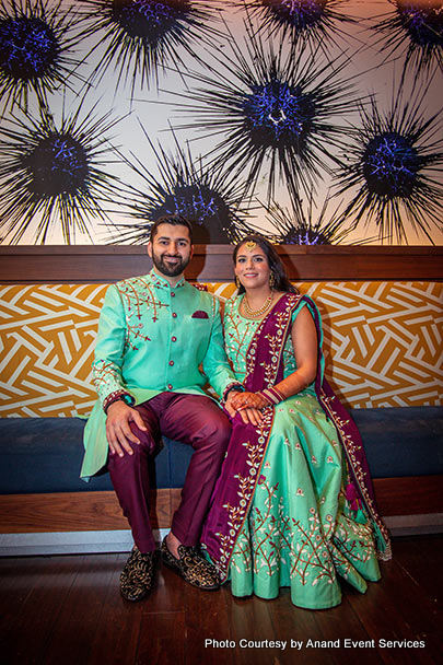 Indian Bride and Groom looks like Maharaja and Maharani