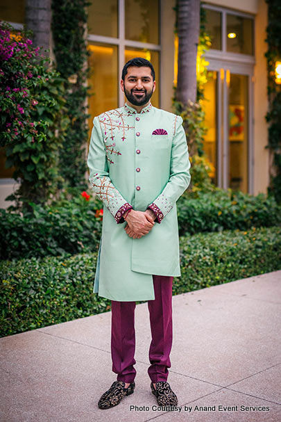 Sherwani- Indian Wedding dress for groom