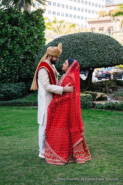 Great Moment for Indian bride and Groom