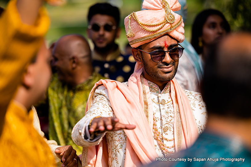 Baraat reached at wedding place