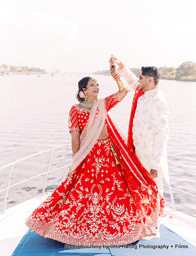 India Wedding Horse Carriage Wind Chase Farm