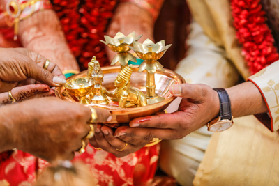 Hindu weddings have become four- to five-day events: mehndi, sangeet, Raas Garba, ceremony, and reception.