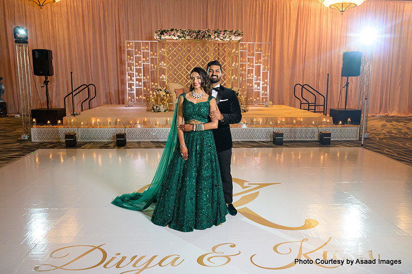 Lovely Indian couple captured by Asaad Images 