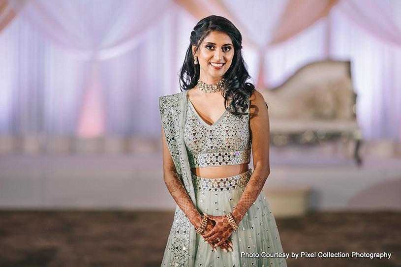 Happy Indian Bride