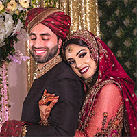 Indian Wedding Couple