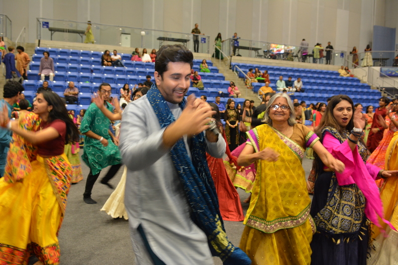 Bhangra dance at Garba
